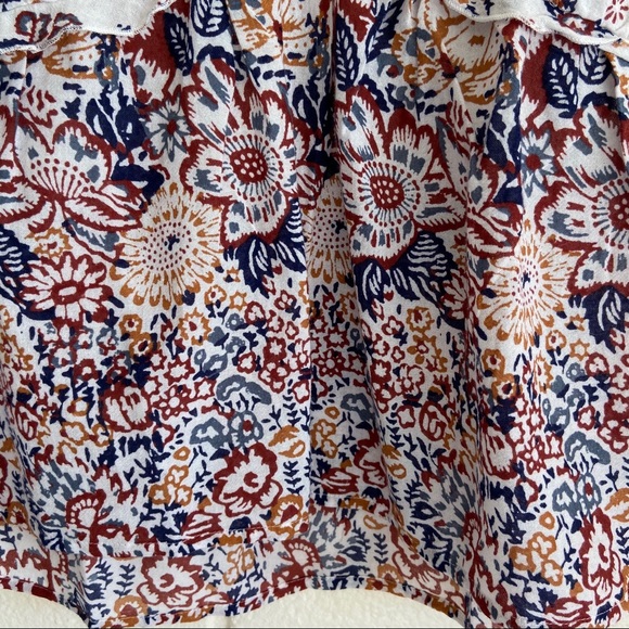 NWT; Lucky Brand floral blouse - Picture 2 of 8